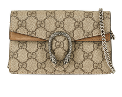 GG Mini Dionysus, Canvas/Suede, Beige, 476432, DB, 2*